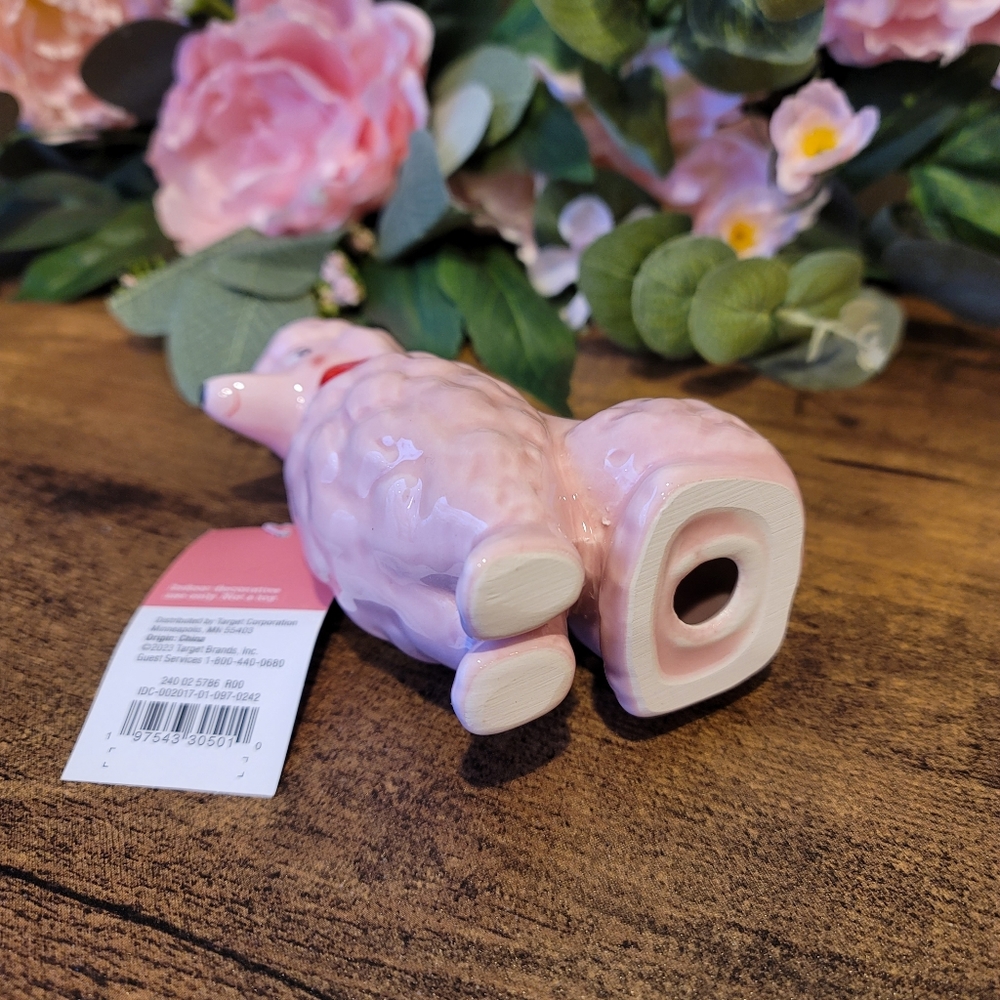 Valentine Ceramic Poodle Figurine Pink - Spritz - Picture 4 of 6